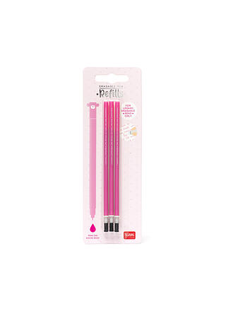 LEGAMI | Ricarica per penna gel cancellabile, confezione da 3, rosa