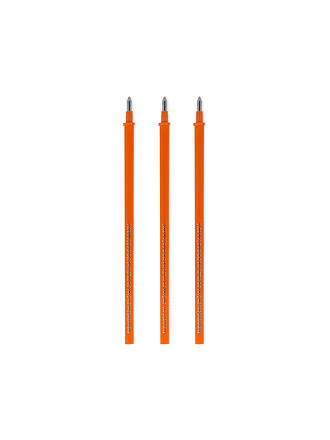 LEGAMI | Recharge pour stylo gel effaçable - Erasable Pen Lot de 3 Orange