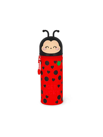 LEGAMI | 2-in-1-Federmäppchen aus Silikon Ladybug Get Lucky