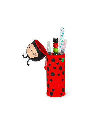 LEGAMI | 2-in-1-Federmäppchen aus Silikon Ladybug Get Lucky