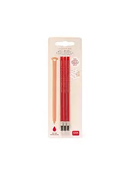 LEGAMI | Nachfüllung für radierbaren Gelstift 3er Pkg. Red | keine Farbe