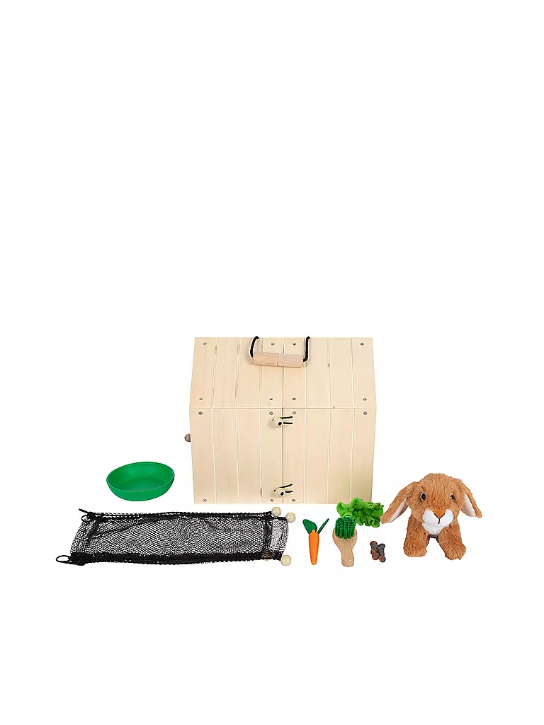 LEGLER | Hasenstall mit Auslauf  | keine Farbe