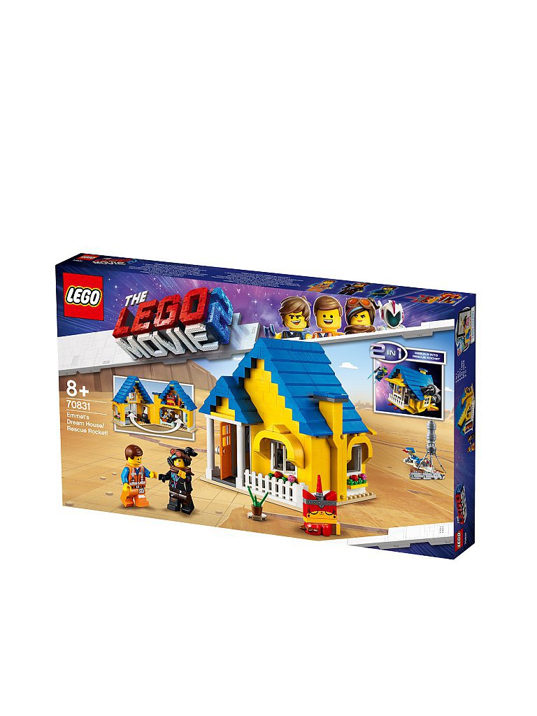 LEGO The Lego Movie 2 - Emmets Traumhaus/Rettungsrakete 70831