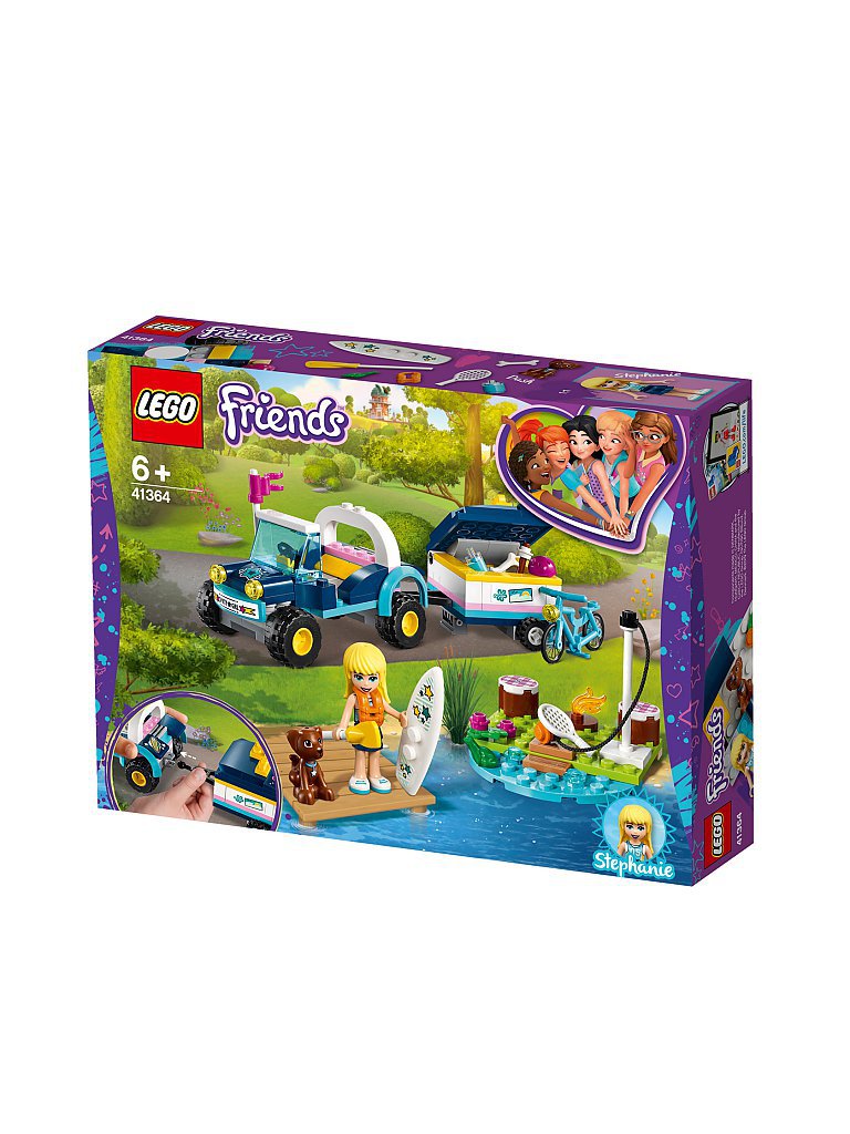 LEGO Friends - Stephanies Cabrio mit Anhänger 41364