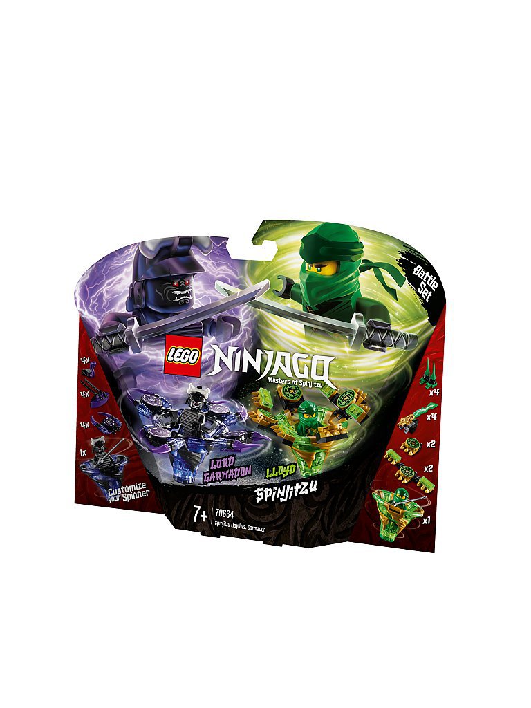 LEGO Ninjago - Spinjitzu Lloyd vs Garmadon 70664