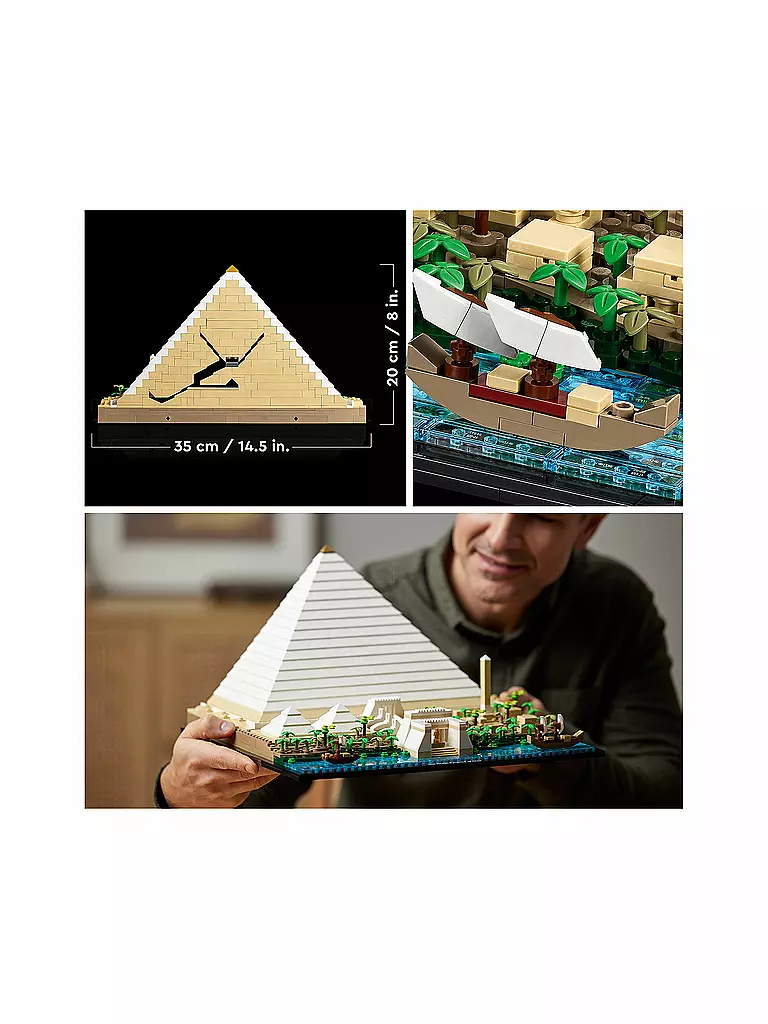 LEGO | Architecture - Cheops-Pyramide 21058 | keine Farbe