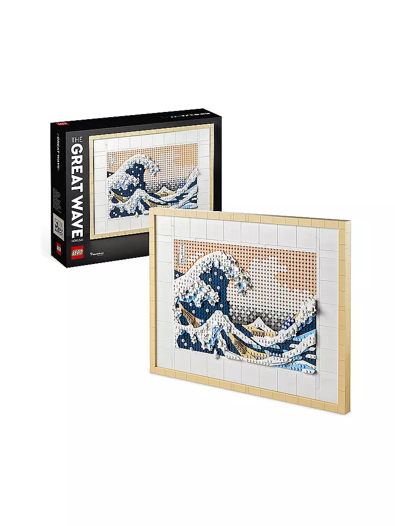LEGO Art Hokusai Große Welle 31208 keine Farbe