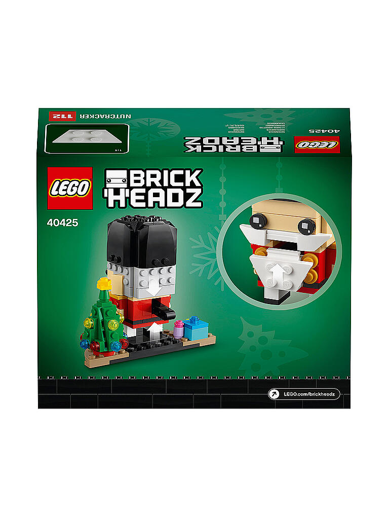 LEGO | Brick Headz - Nussknacker 40425 | keine Farbe