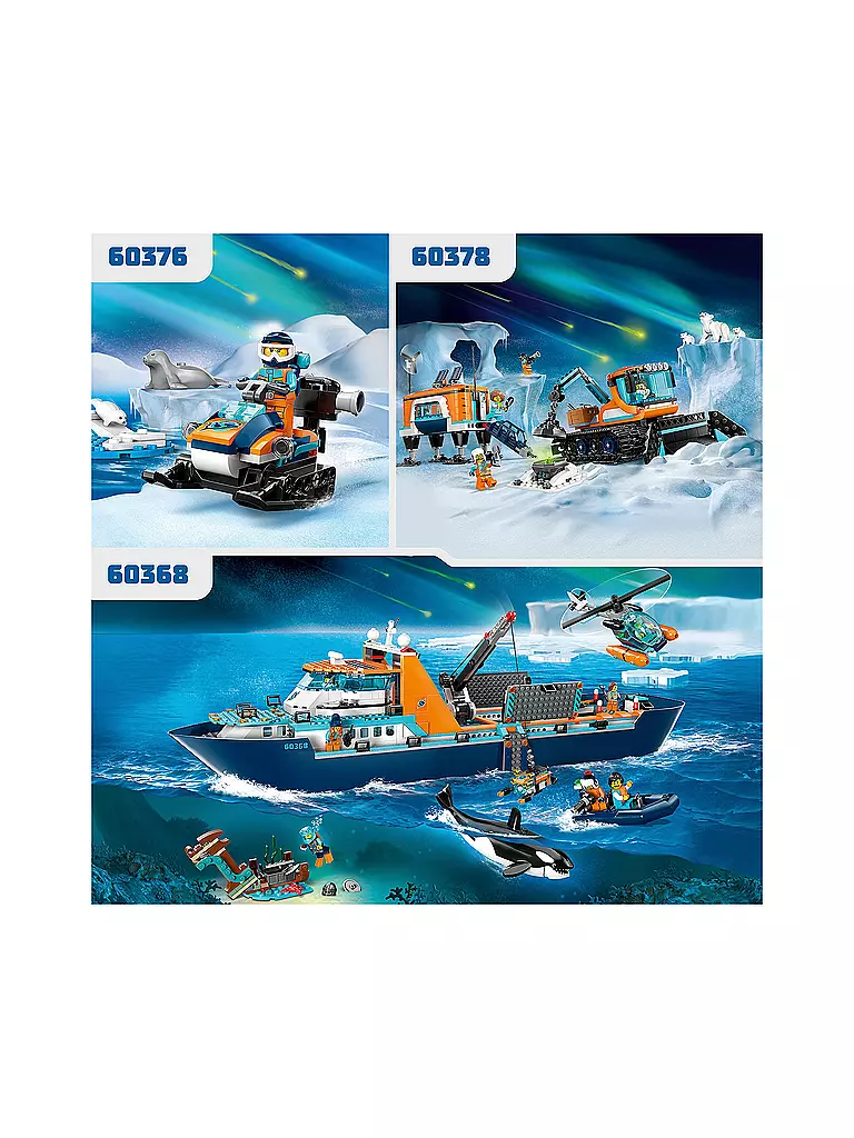 LEGO | City - Arktis-Forschungsschiff 60368 | keine Farbe