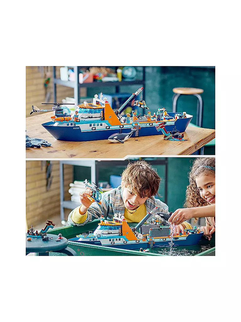 LEGO | City - Arktis-Forschungsschiff 60368 | keine Farbe