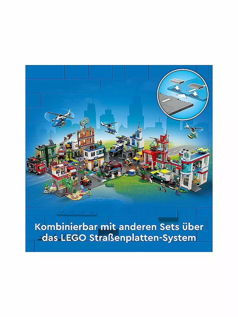 LEGO | City - Banküberfall mit Verfolgungsjagd 60317 | keine Farbe