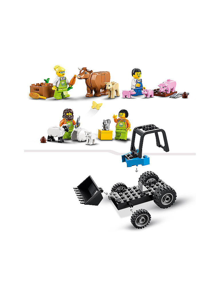 LEGO | City - Bauernhof mit Tieren 60346 | keine Farbe