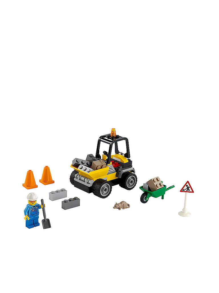 City keine LEGO Farbe Baustellen-LKW - 60284