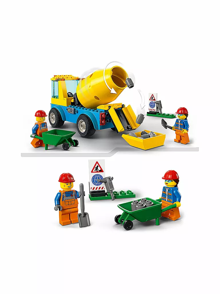 LEGO | City - Betonmischer 60325 | keine Farbe