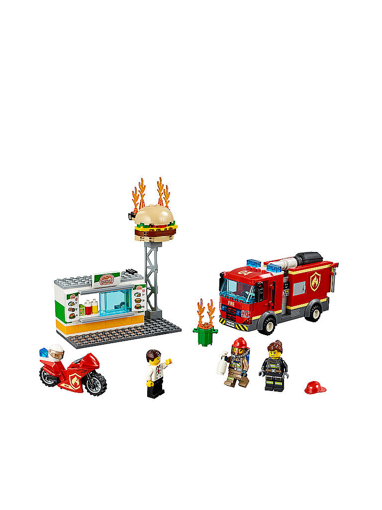 LEGO | City - Feuerwehreinsatz im Burger-Restaurant 60214 | keine Farbe