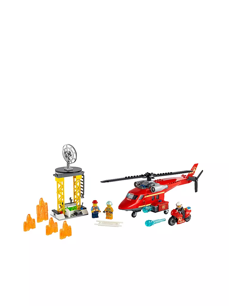 LEGO | City - Feuerwehrhubschrauber 60281 | keine Farbe