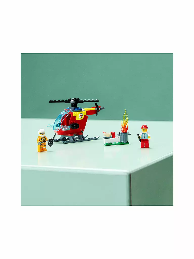 LEGO | City - Feuerwehrhubschrauber 60318 | keine Farbe