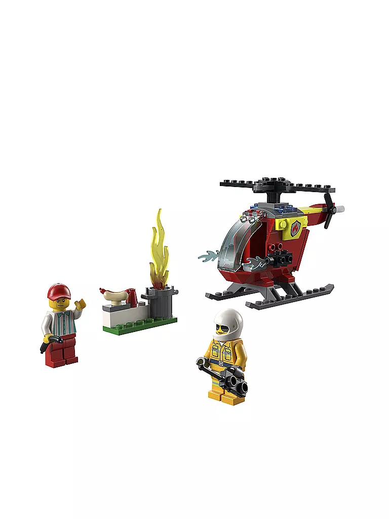 LEGO | City - Feuerwehrhubschrauber 60318 | keine Farbe