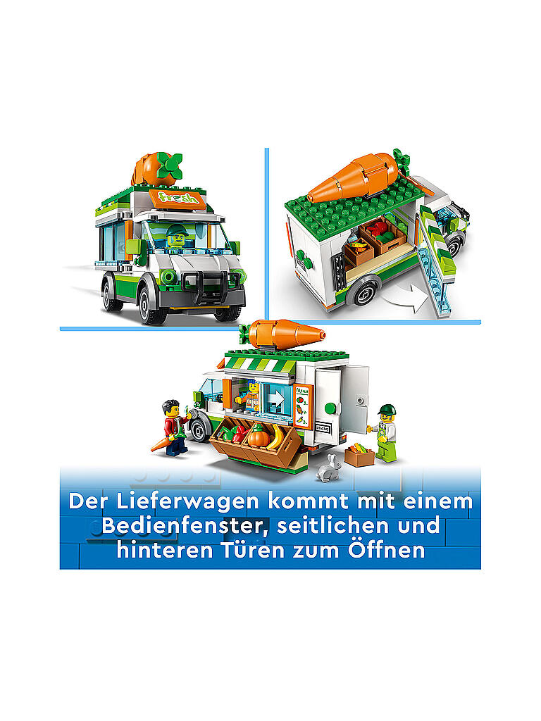 LEGO | City - Gemüse-Lieferwagen 60345 | keine Farbe