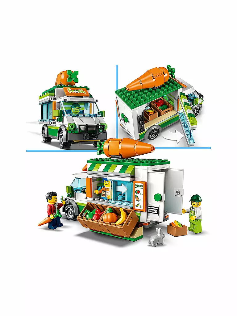 LEGO | City - Gemüse-Lieferwagen 60345 | keine Farbe