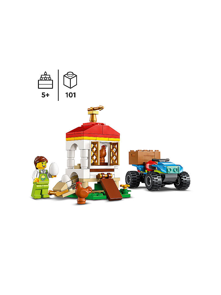 LEGO | City - Hühnerstall 60344 | keine Farbe