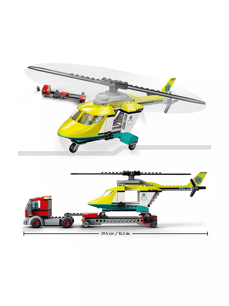 LEGO | City - Hubschrauber Transporter 60343 | keine Farbe