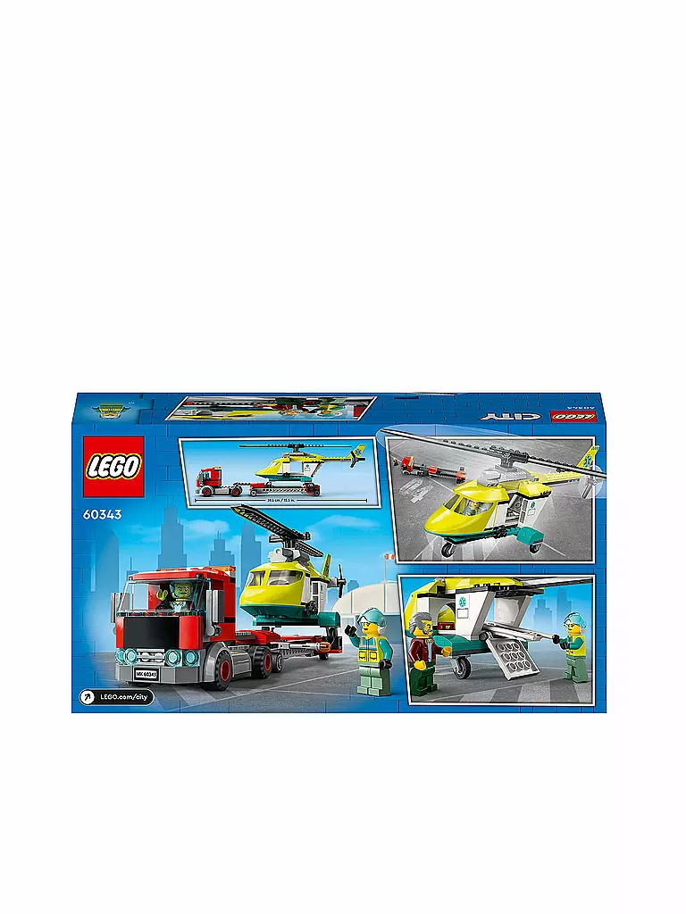 LEGO | City - Hubschrauber Transporter 60343 | keine Farbe