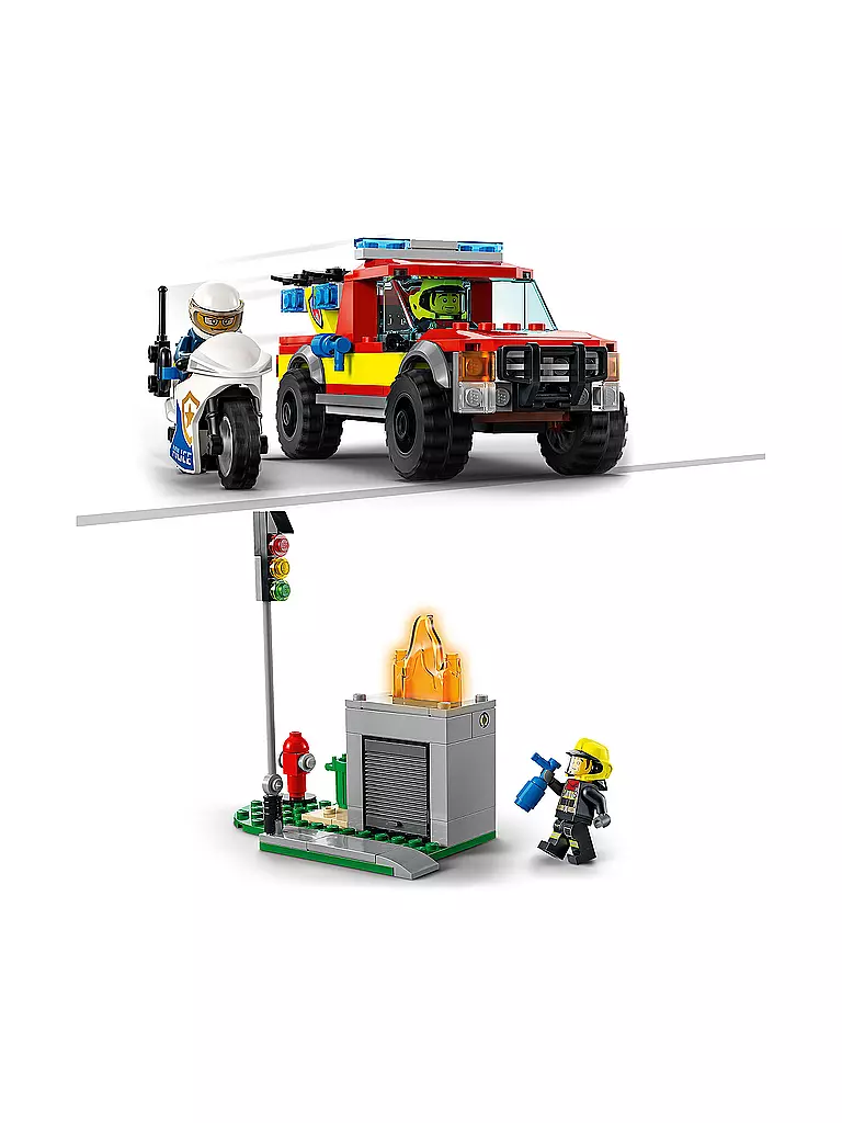 LEGO | City - Löscheinsatz und Verfolgungsjagd 60319 | keine Farbe