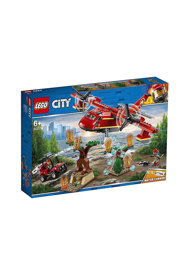 LEGO | City - Löschflugzeug der Feuerwehr 60217 | transparent