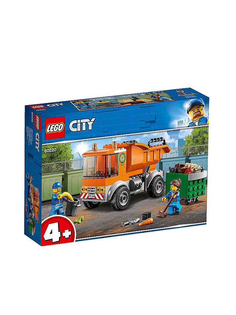 LEGO | City - Müllabfuhr 60220 | transparent