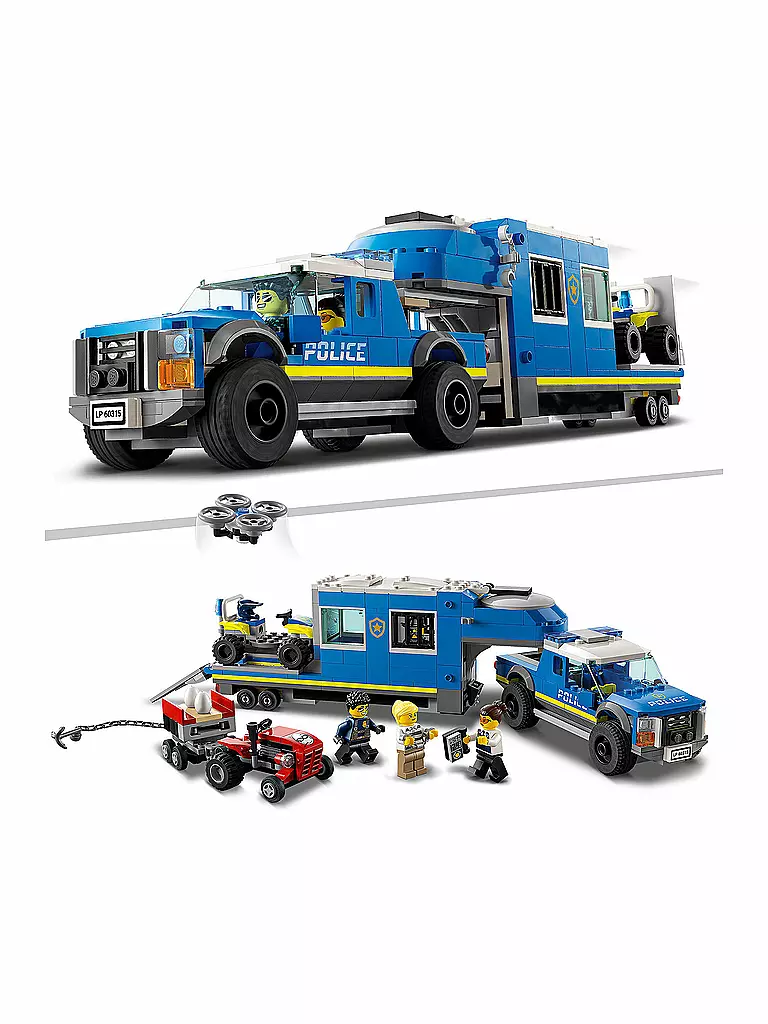 LEGO | City - Mobile Polizei-Einsatzzentrale 60315 | keine Farbe