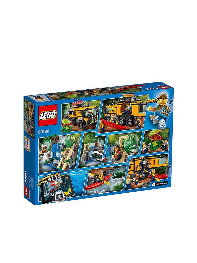 LEGO | City - Mobiles Dschungel-Labor 60160 | transparent