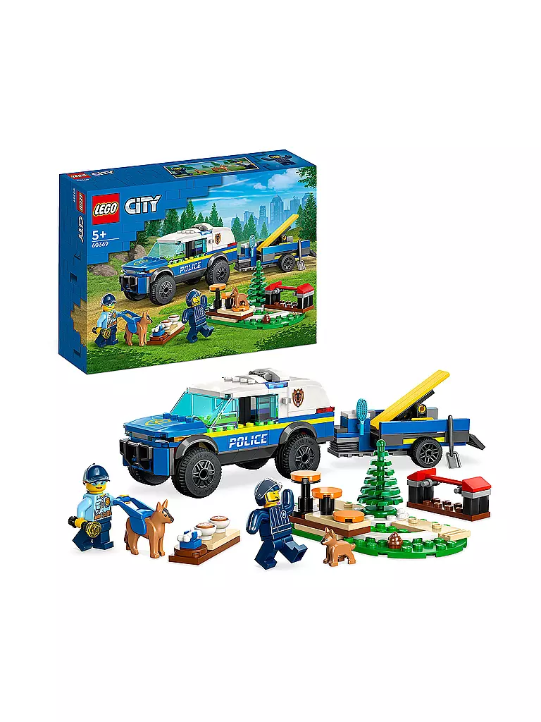 LEGO | City - Mobiles Polizeihunde-Training 60369 | keine Farbe