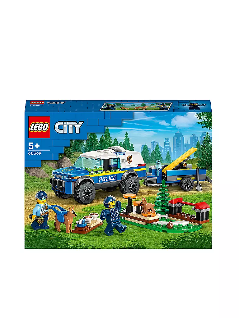 LEGO | City - Mobiles Polizeihunde-Training 60369 | keine Farbe