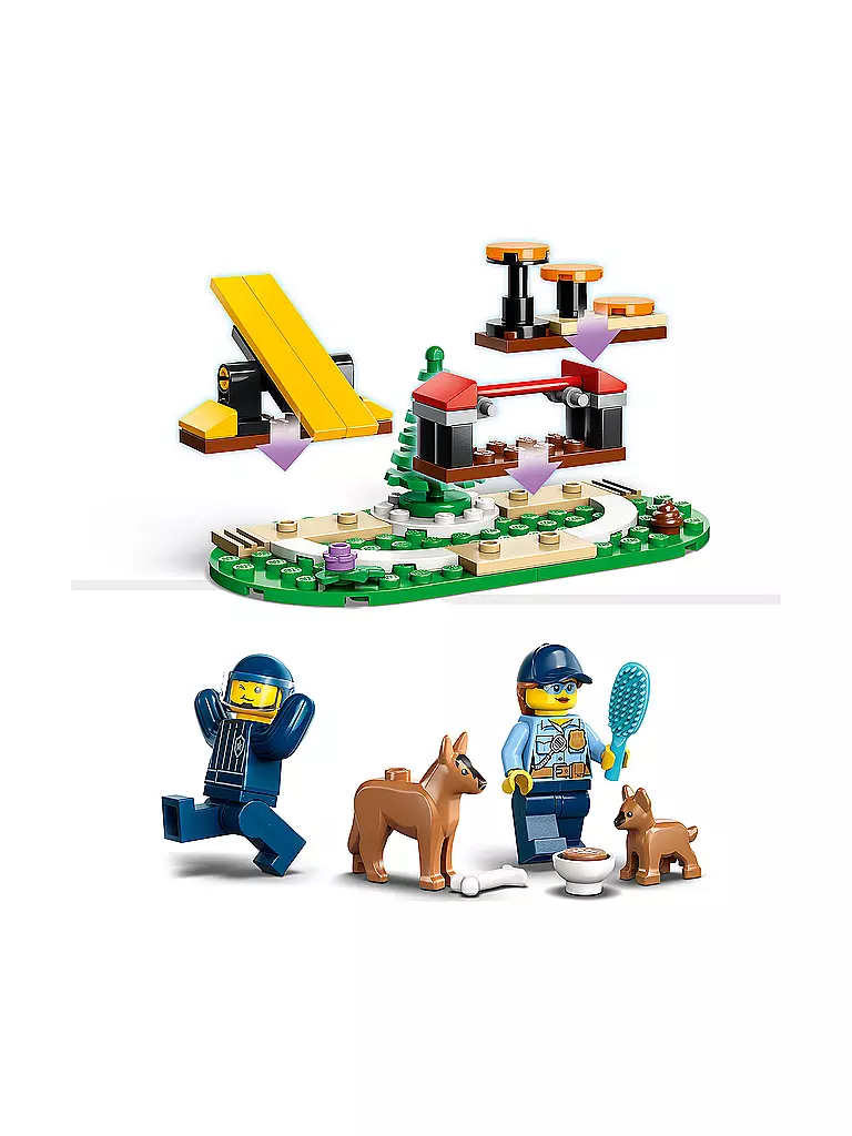 LEGO | City - Mobiles Polizeihunde-Training 60369 | keine Farbe