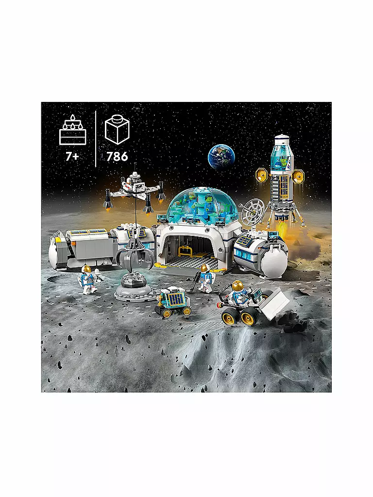 LEGO | City - Mond-Forschungsbasis 60350 | keine Farbe