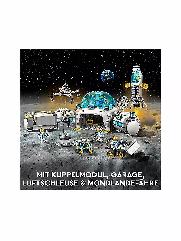 LEGO | City - Mond-Forschungsbasis 60350 | keine Farbe