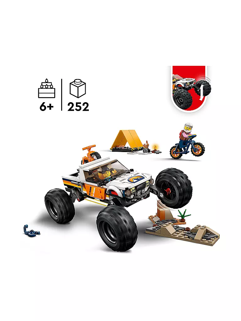 LEGO | City - Offroad Abenteuer 60387 | keine Farbe