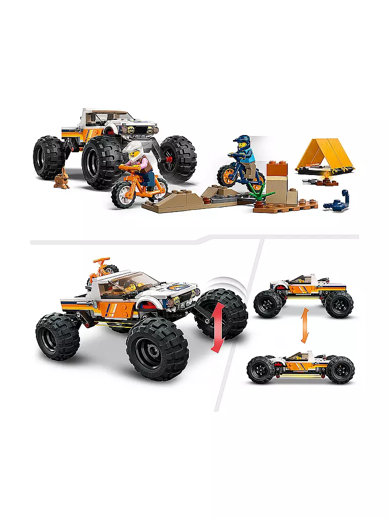 LEGO | City - Offroad Abenteuer 60387 | keine Farbe