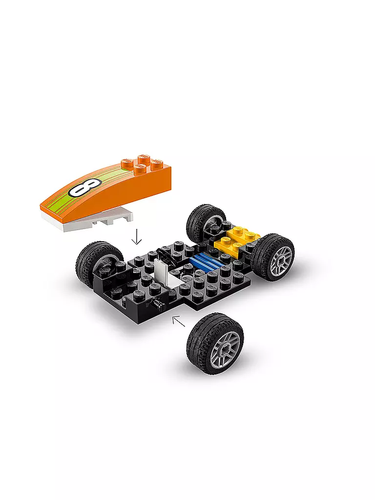 LEGO | City - Rennauto 60322 | keine Farbe