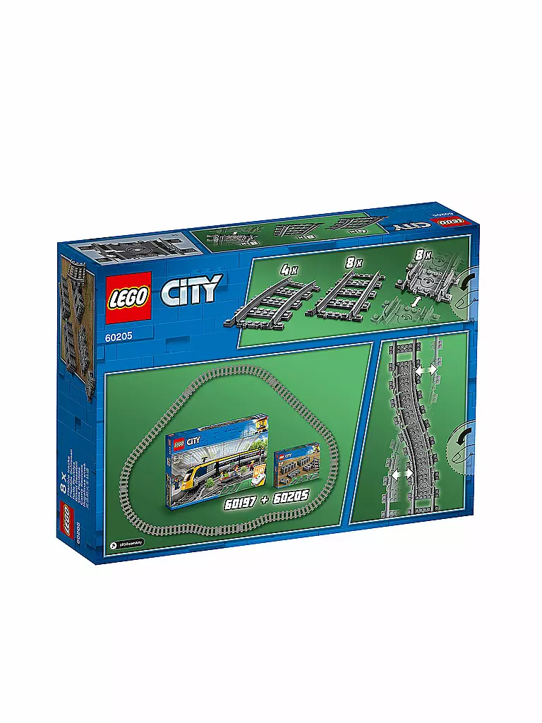 LEGO | City - Schienen 60205 | keine Farbe
