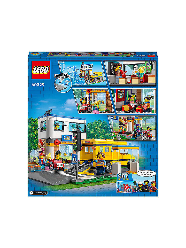 LEGO | City - Schule mit Schulbus 60329 | keine Farbe