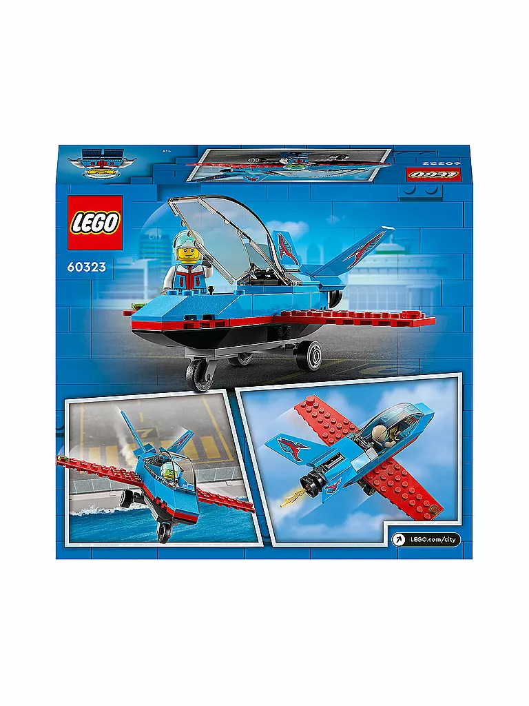 LEGO City - Stuntflugzeug 60323 keine Farbe | Konstruktionsspielzeug