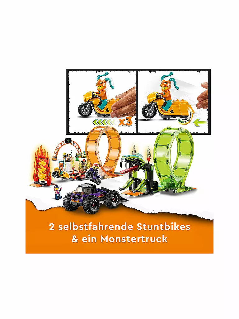 LEGO | City - Stuntshow-Doppellooping 60339 | keine Farbe