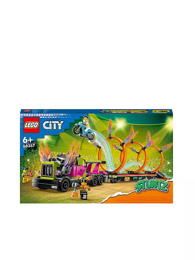 LEGO | City - Stunttruck mit Feuerreifen-Challenge 60357 | keine Farbe