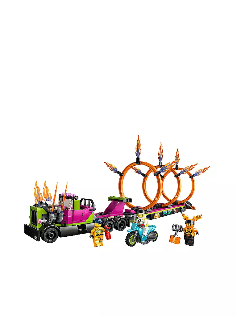 LEGO | City - Stunttruck mit Feuerreifen-Challenge 60357 | keine Farbe