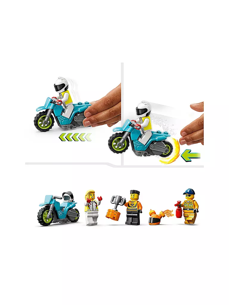 LEGO | City - Stunttruck mit Feuerreifen-Challenge 60357 | keine Farbe