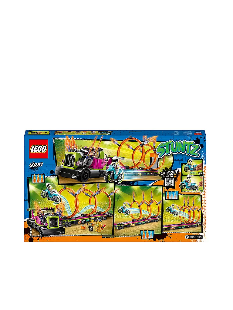 LEGO | City - Stunttruck mit Feuerreifen-Challenge 60357 | keine Farbe