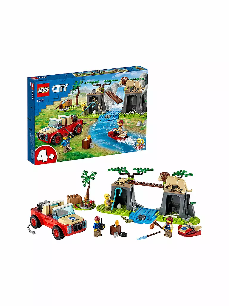 LEGO | City - Tierrettungs-Geländewagen 60301 | keine Farbe
