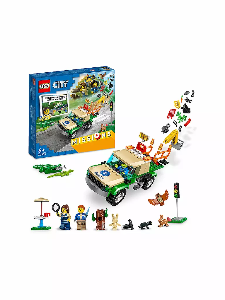 LEGO | City - Tierrettungsmissionen 60353 | keine Farbe